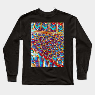 Peacock Design Long Sleeve T-Shirt